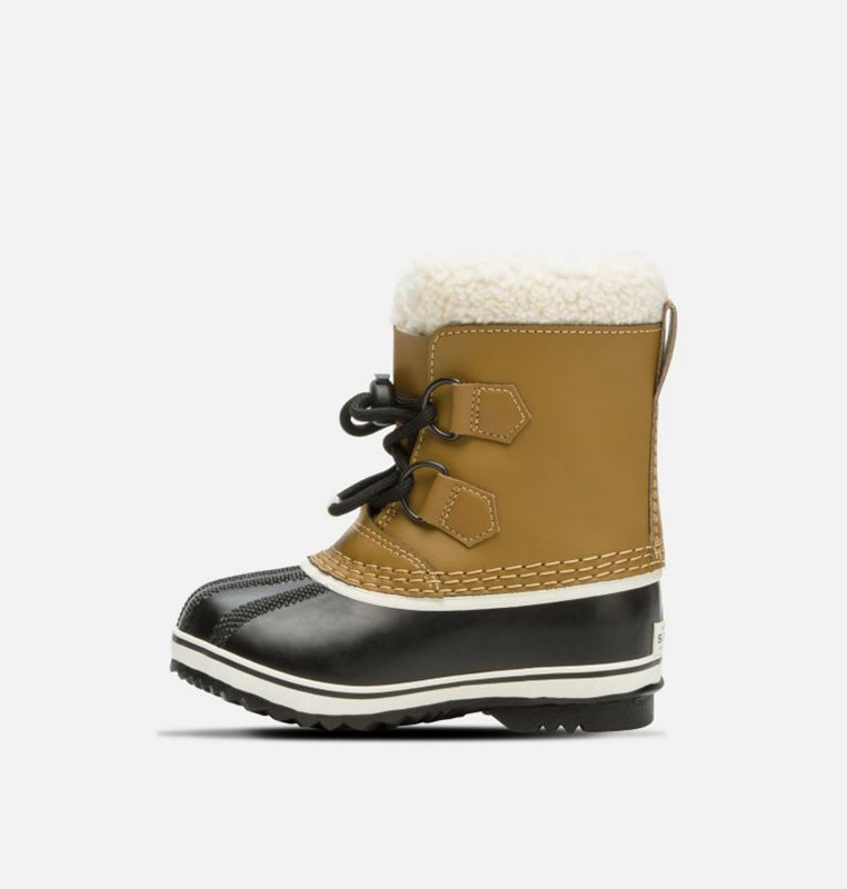 Kids Snow Boots Brown/Black - Sorel Childrens Yoot Pac™ TP - 497-JWEDUP